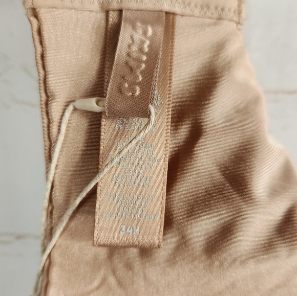 Skims Weightless Scoop 3D Woven Knit “Foam” Underwire Bra in Clay Tan Size 34H - Picture 15 of 16